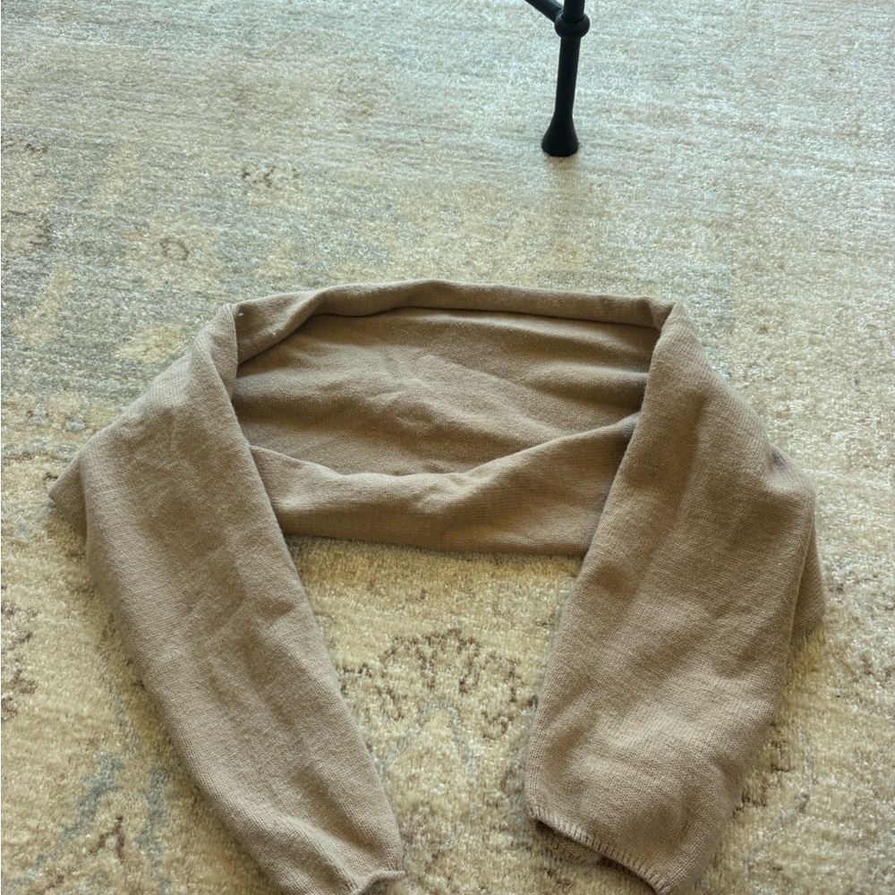 Tan Knit Shrug